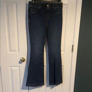 SPANX Dark Blue Flare Jeans